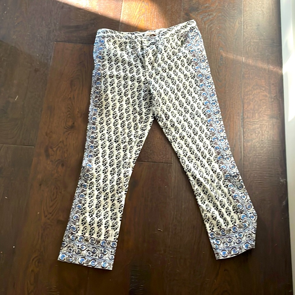 Tory Burch denim pants with stretch